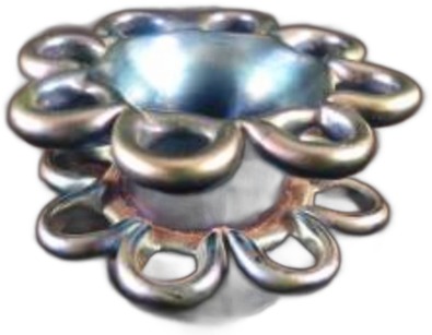 LCT Favrile Flower Frog