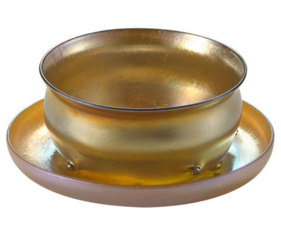 Louis Comfort Tiffany (L.C.T.) Favrile Art Glass 