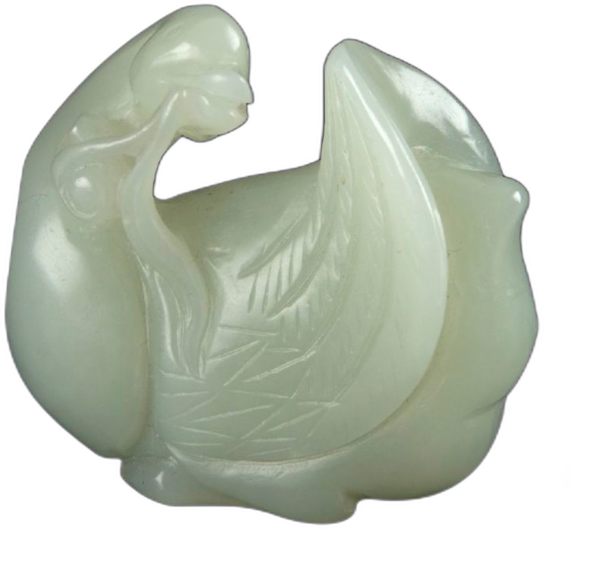 Jade Carving of Duck