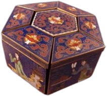 7 Box Cloisonne Set