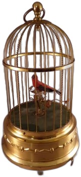 Singing Bird Cage Music Box
