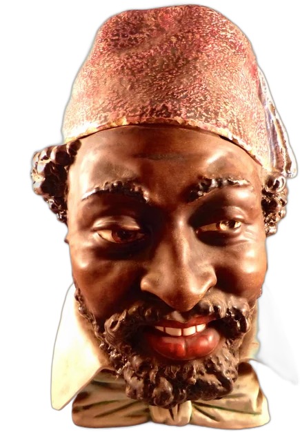 Blackamoor Tobacco Jar